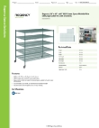 Regency Space Solutions 460G3660KM55 Specsheet