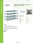 Regency Space Solutions 460G3672K54 Specsheet