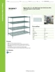 Regency Space Solutions 460G3672K64 Specsheet
