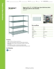 Regency Space Solutions 460G3672K74 Specsheet Regency Space Solutions 460G3672K74 Specsheet