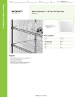 Regency Space Solutions 460MATCL2124 Specsheet Regency Space Solutions 460MATCL2124 Specsheet
