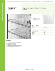 Regency Space Solutions 460MATCL3636 Specsheet Regency Space Solutions 460MATCL3636 Specsheet