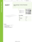 Regency Space Solutions 460MATCL3654 Specsheet Regency Space Solutions 460MATCL3654 Specsheet