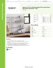 Regency Space Solutions 460SB1448K64 Specsheet Regency Space Solutions 460SB1448K64 Specsheet
