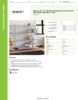 Regency Space Solutions 460SB2454K64 Specsheet