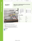 Regency Space Solutions 460SB2472K64 Specsheet Regency Space Solutions 460SB2472K64 Specsheet