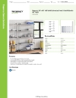 Regency Space Solutions 460SG1448K85 Specsheet Regency Space Solutions 460SG1448K85 Specsheet