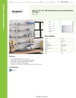 Regency Space Solutions 460SG1454K85 Specsheet Regency Space Solutions 460SG1454K85 Specsheet