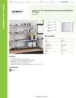 Regency Space Solutions 460SG1460K64 Specsheet Regency Space Solutions 460SG1460K64 Specsheet