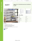 Regency Space Solutions 460SG1460K85 Specsheet Regency Space Solutions 460SG1460K85 Specsheet