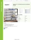 Regency Space Solutions 460SG1472K85 Specsheet Regency Space Solutions 460SG1472K85 Specsheet