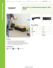 Regency Space Solutions 600D36128PSJ Specsheet Regency Space Solutions 600D36128PSJ Specsheet