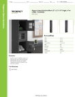 Regency Space Solutions 600LC16122AK Specsheet Regency Space Solutions 600LC16122AK Specsheet
