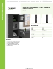 Regency Space Solutions 600LC16122KK Specsheet Regency Space Solutions 600LC16122KK Specsheet
