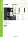 Regency Space Solutions 600LC16125AK Specsheet Regency Space Solutions 600LC16125AK Specsheet