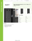 Regency Space Solutions 600LC31128KK Specsheet Regency Space Solutions 600LC31128KK Specsheet