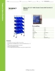 Regency Space Solutions 784S1836M15B Specsheet Regency Space Solutions 784S1836M15B Specsheet