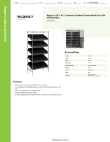 Regency Space Solutions 784S1836S40K Specsheet Regency Space Solutions 784S1836S40K Specsheet