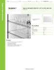 Regency Space Solutions 460MATCL3048 Specsheet Regency Space Solutions 460MATCL3048 Specsheet