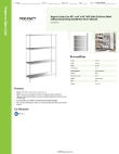 Regency Space Solutions 460S1860K84 Specsheet