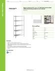 Regency Space Solutions 460SS1436K75 Specsheet