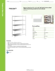 Regency Space Solutions 460SS2454K85 Specsheet