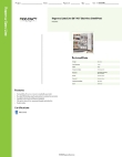 Regency Space Solutions 460SSP86 Specsheet