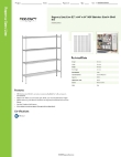 Regency Space Solutions 460SW1260K64 Specsheet