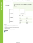 Regency Space Solutions 460SW1424K84 Specsheet Regency Space Solutions 460SW1424K84 Specsheet