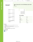 Regency Space Solutions 460SW1448K84 Specsheet Regency Space Solutions 460SW1448K84 Specsheet