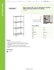 Regency Space Solutions 460SW1830K64 Specsheet