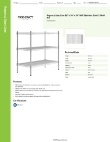 Regency Space Solutions 460SW1836K33 Specsheet