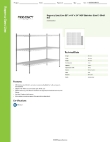 Regency Space Solutions 460SW1848K33 Specsheet