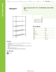 Regency Space Solutions 460SW1848K75 Specsheet