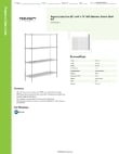 Regency Space Solutions 460SW1860KIT Specsheet