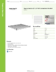 Regency Space Solutions 460SW2124 Specsheet