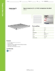 Regency Space Solutions 460SW2124 Specsheet