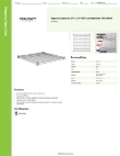 Regency Space Solutions 460SW2424 Specsheet