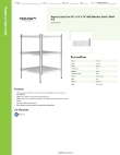 Regency Space Solutions 460SW2424K33 Specsheet