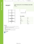 Regency Space Solutions 460SW2424K65 Specsheet