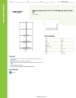 Regency Space Solutions 460SW2424K75 Specsheet