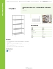 Regency Space Solutions 460SW2448K85 Specsheet