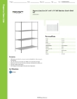 Regency Space Solutions 460SW2460KIT Specsheet