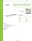 Regency Space Solutions 460SW2472 Specsheet