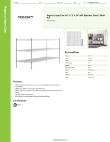 Regency Space Solutions 460SW2472K33 Specsheet