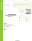 Regency Space Solutions 460SW3042 Specsheet