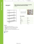 Regency Space Solutions 460SW3060K85 Specsheet
