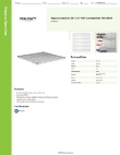 Regency Space Solutions 460SW3636 Specsheet