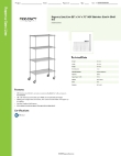 Regency Space Solutions 460SW1836KTC Specsheet