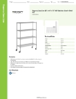 Regency Space Solutions 460SW1848KTC Specsheet